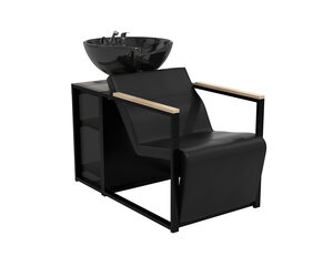 Mirplay Wasunit Basil BLACK met Zwarte Waskom