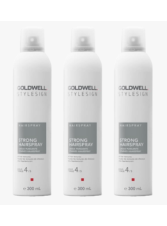 Goldwell STYLESIGN STRONG HAIRSPRAY 300ML - 3 STUKS