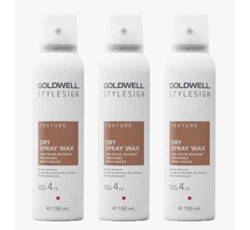 Goldwell STYLESIGN DRY SPRAY WAX 150ML - 3 STUKS