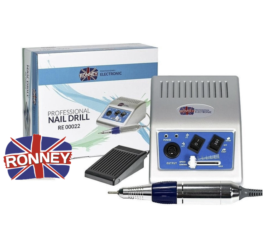 Professionele Elektrische Nagelfrees - Nail Drill met voetpedaal - Zonder Bitjes