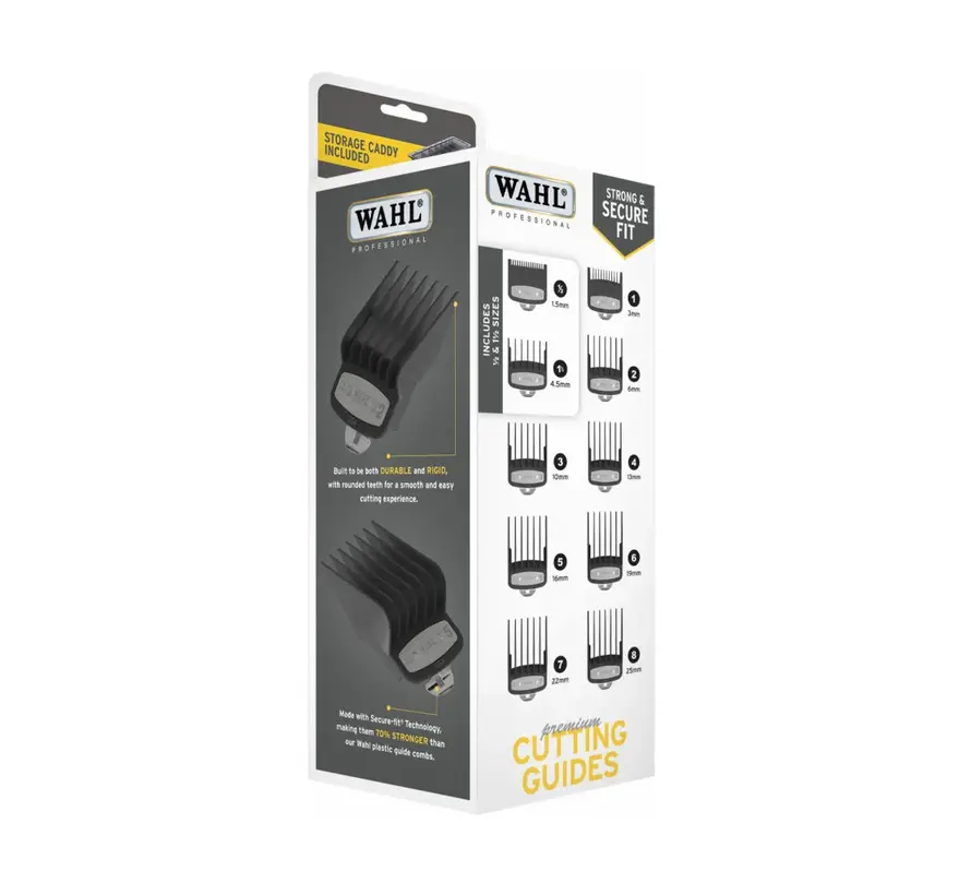 Premium Opzetkammen set met opbergbox - WO3421-800