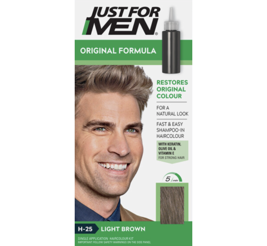 Original Formula Haarkleuring - H-25 - LIGHT BROWN