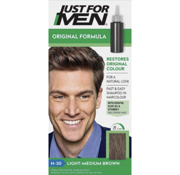 Just For Men Original Formula Haarkleuring - H-30 - LIGHT - MEDIUM BROWN