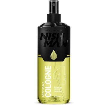 Nish Man Aftershave Cologne 4 LEMON 400ml