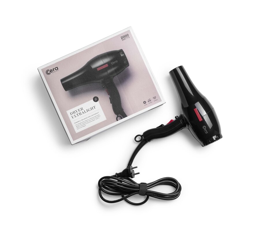 Ultralight Haardroger + Free Diffuser