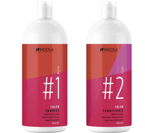 Indola Professional Innova Color Shampoo 1500ml + Color Conditioner 1500ml