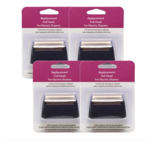 No Label 4 STUKS Eigen Merk Foil Gold voor de Wahl Finale Shaver