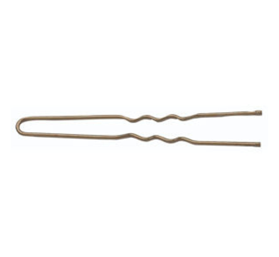 Postiche Geribbelde Haarspelden 50mm - 50 stuks