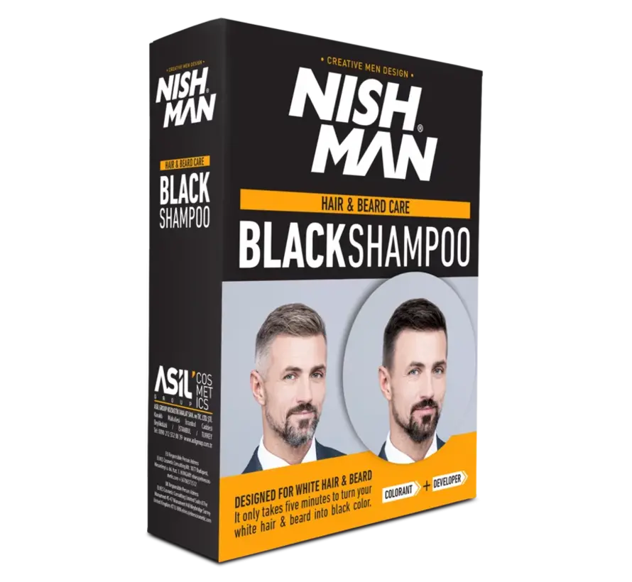 Black Shampoo Hair&Beard Care 400ml