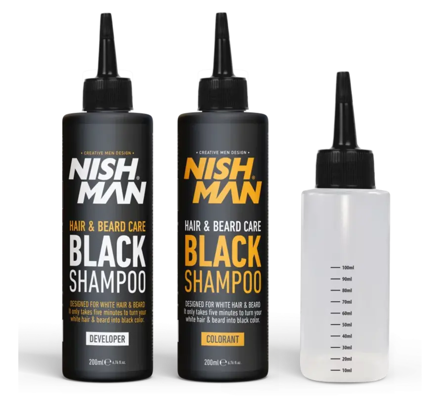 Black Shampoo Hair&Beard Care 400ml