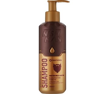 Nish Man Baard & Snorren Shampoo met Panthenol 200ml