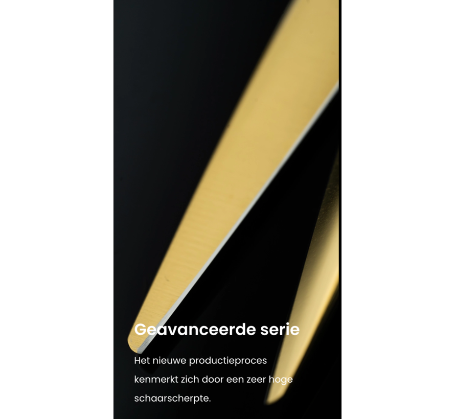 Kappersschaar Craft Gold