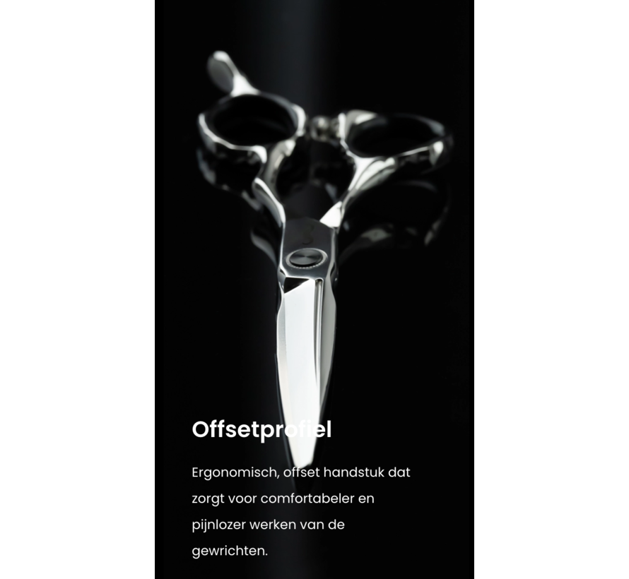 Kappersschaar Engrave 6,0"