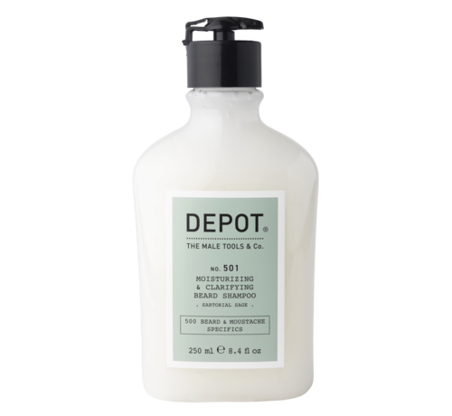 DEPOT No.501 Clarifying beard shampoo 250ml