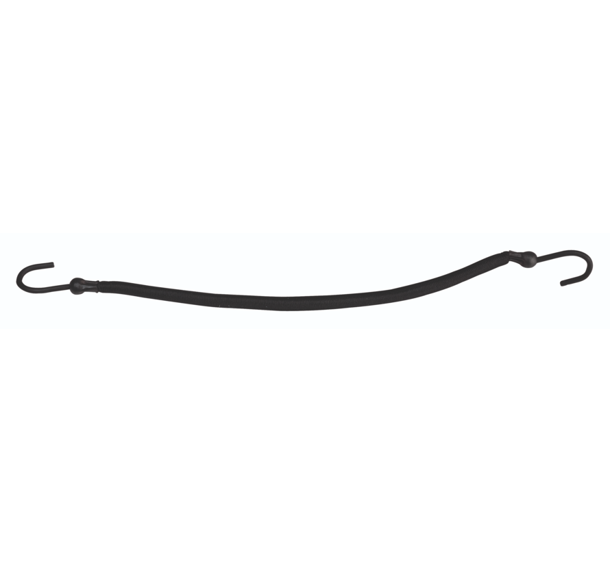 Hook Elastiek Zwart - 12 STUKS