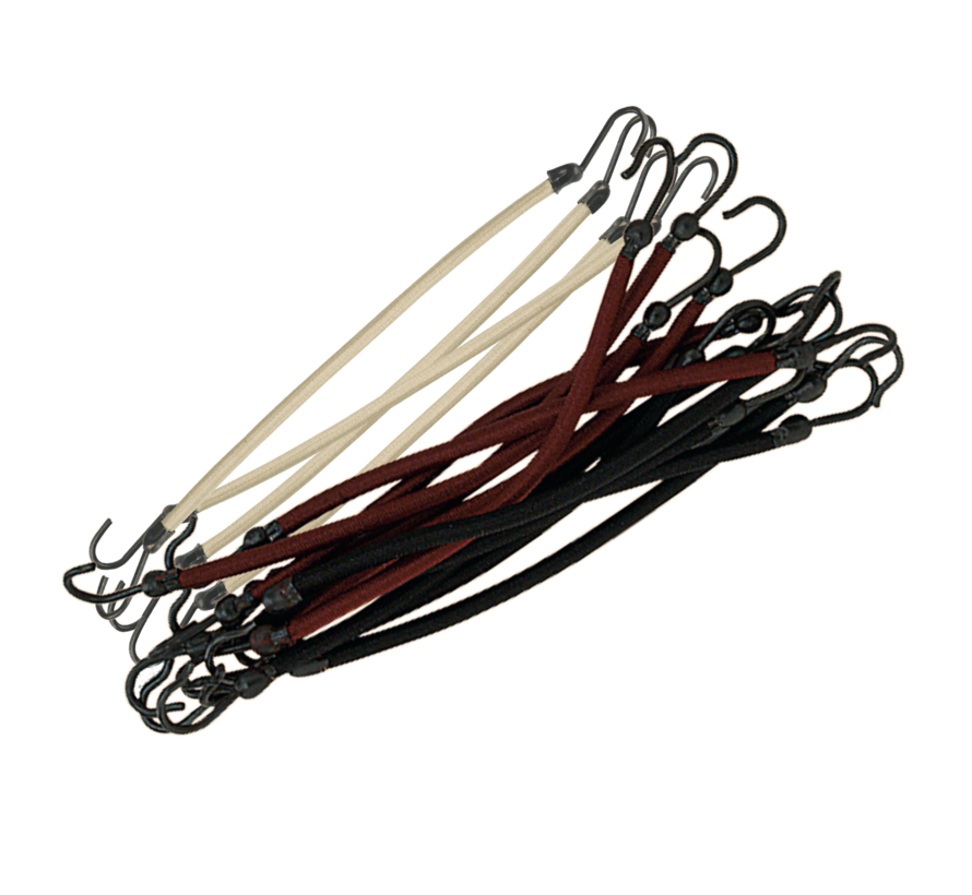 Hook Elastiek Mix Color - 12 STUKS