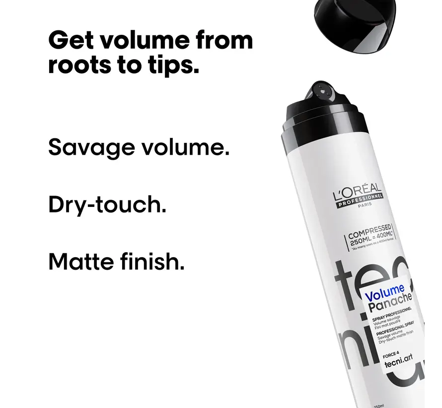 Tecni.ART Volume Panache 250ml - COMPRESSED