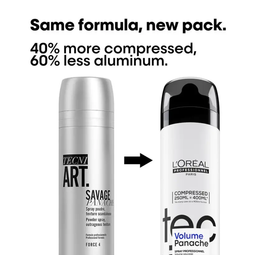 Tecni.ART Volume Panache 250ml - COMPRESSED