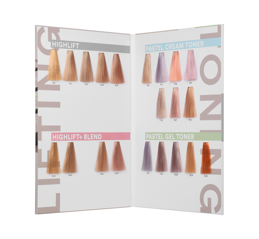 BLONDE EXPERT Color Chart 2025