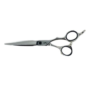 Mr Mustache Kappersschaar Engrave 6,0"