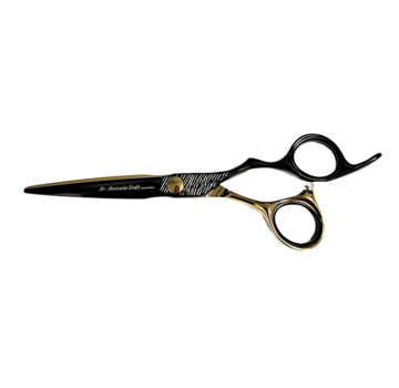Mr Mustache Kappersschaar Craft Black Gold Maat 6.0