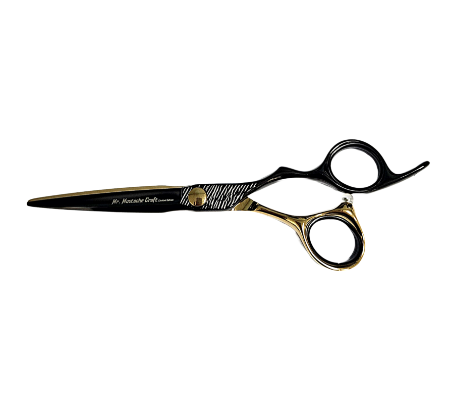 Kappersschaar Craft Black Gold Maat 6.0