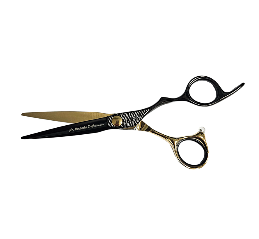 Kappersschaar Craft Black Gold Maat 6.0