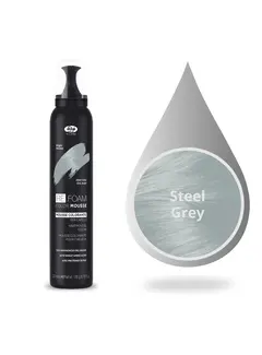Lisap Milano Refoam Color Mousse 23 - Staalgrijs