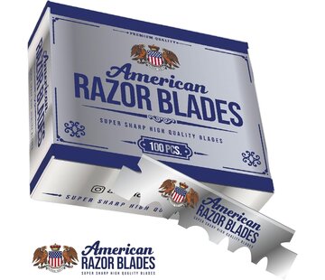American Razor Blades Single Blades, 1 Pakje a 100 Stuks