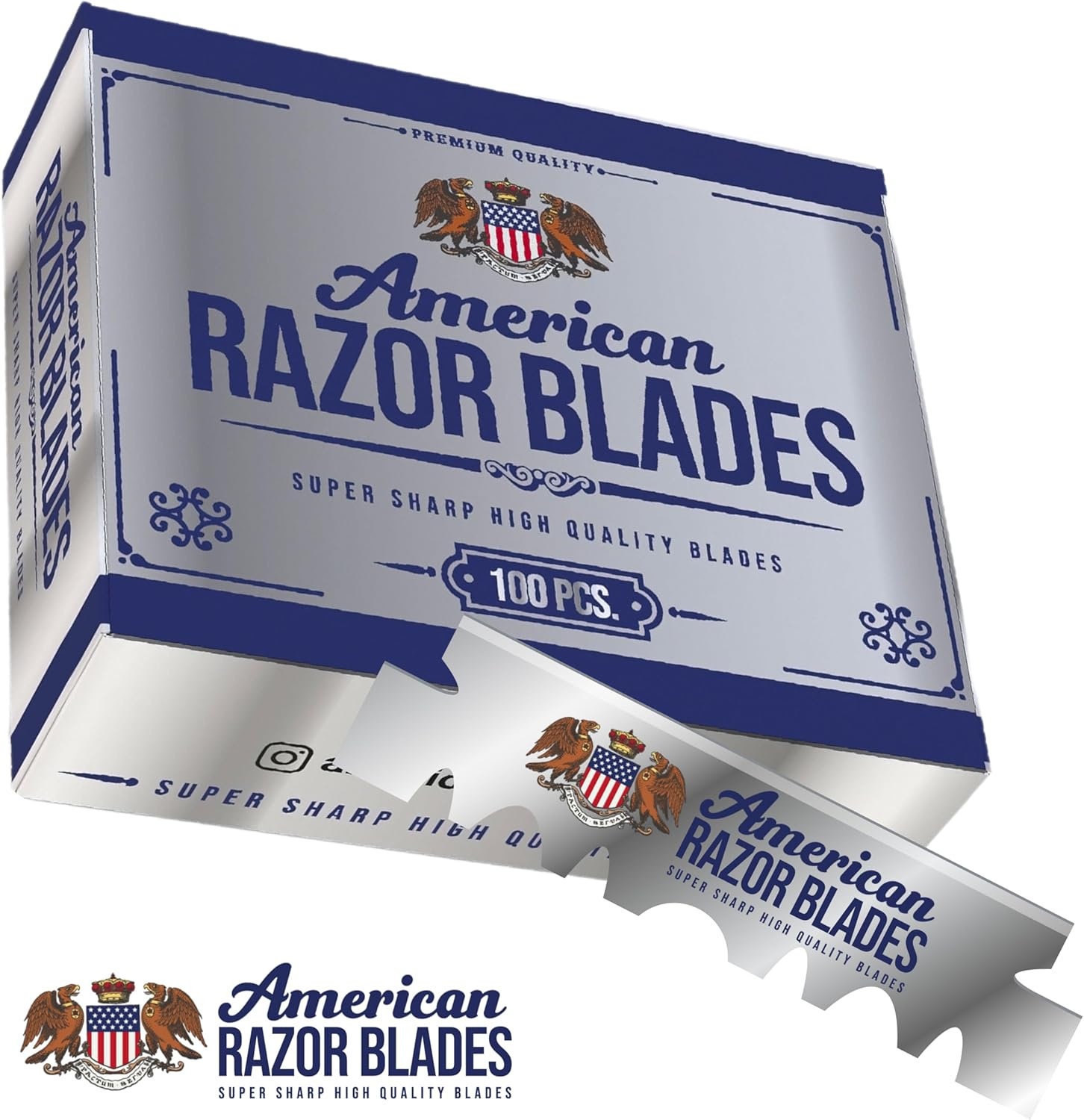 American Razor Blades 100 STUKS nu bestellen?