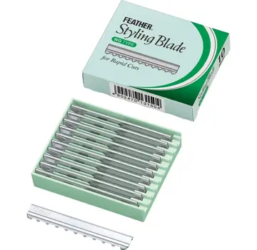 Feather Feather Styling Blades - wg type - For Rapid Cuts - 10 STUKS
