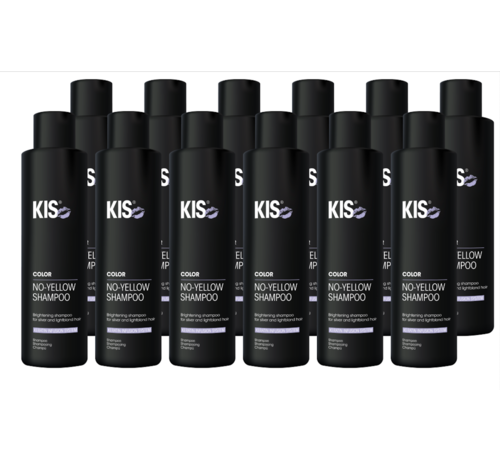 KIS No-Yellow Shampoo  250ml - 12 STUKS