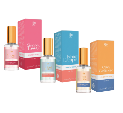 Lisap Milano BHH - Hair Mist Ethereal Scents - Variety 3 Pack