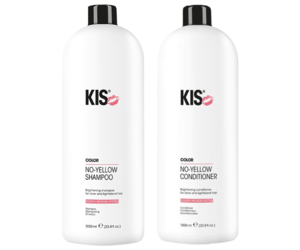 KIS Duo SET No Yellow Shampoo/Conditioner - 2x 1000ml