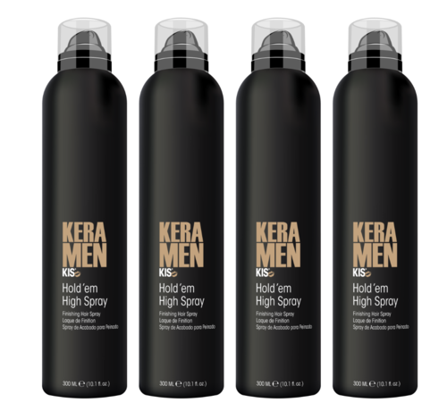 KIS KeraMen Hold’em High Spray 300ml - 4 STUKS