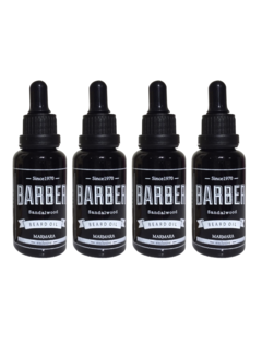 MARMARA BARBER Beard Oil 30ml 4-STUKS