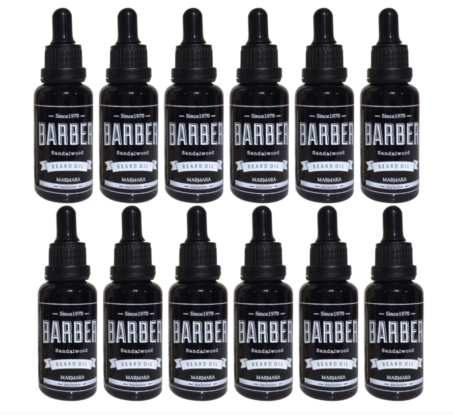 Beard Oil 30ml 12- STUKS