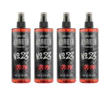 MARMARA BARBER GRAFFITI Series Spray Cologne 400ml no 23  - 4 STUKS