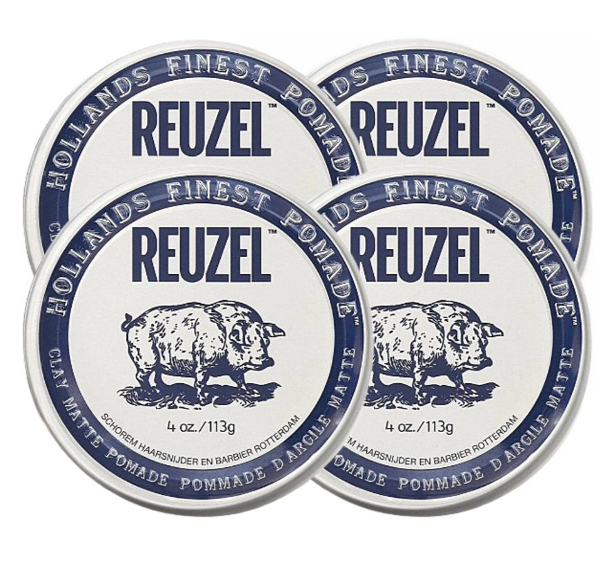 Clay Matte Pomade 113g - 4 STUKS