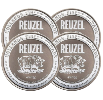 Reuzel Extreme Hold Matte Pomade 113g - 4 STUKS