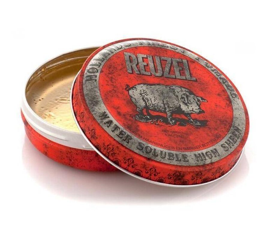 Pomade Red High Shine 113 gram - 12 STUKS
