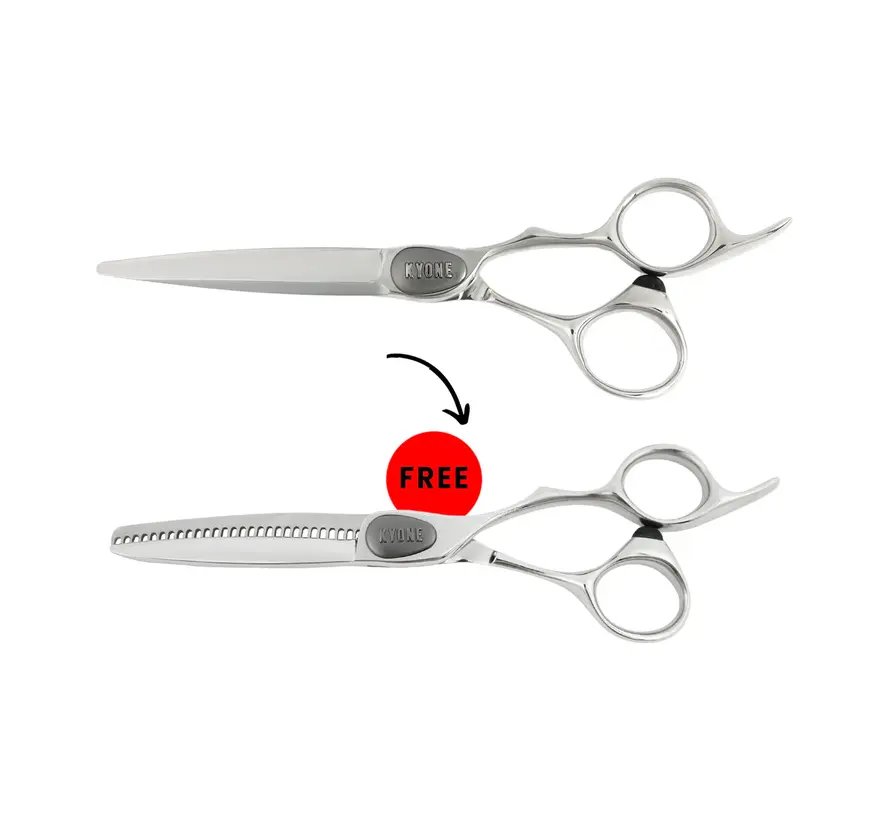 K20- knipschaar + gratis K20T-coupeschaar - PROMO