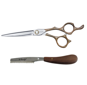 E-Kwip Plus NATURE Kappersschaar + Free Nature Razor