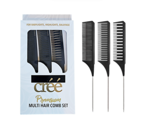 Créé Professional Premium Multi Hair Comb Set