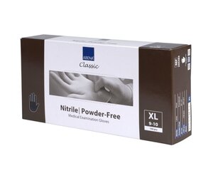 Abena Handschoenen Nitril Zwart Maat XL Poedervrij