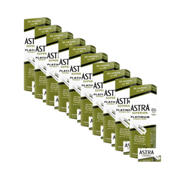 Astra Double Edge Blades 20x5 - Per 10 Pakken