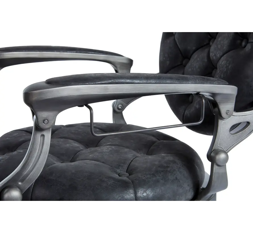 Barberchair Clint Vintage Black