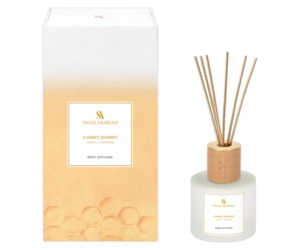 Swiss Arabian A SWEET JOURNEY HONEY + CASHMERE - REED DIFFUSER - 200ML