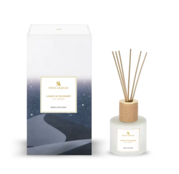 Swiss Arabian A NIGHT IN THE DESERT OUD + SAFFRON - REED DIFFUSER - 200ML