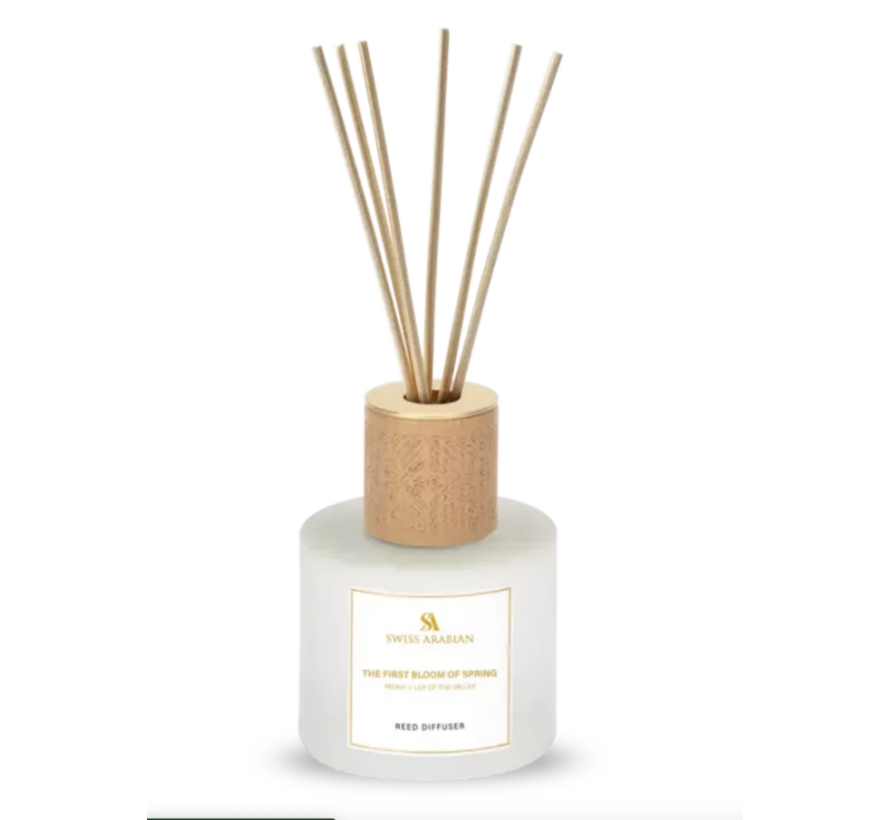 SWISS ARABIAN THE FIRST BLOOM OF SPRING PEONY+ LILY OF VALLEY - REED DIFFUSER- 200ML